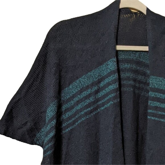 NWT Ecote Urban Outfitters knitted open front slouchy cardigan shrug poncho XS/S - Picture 8 of 9